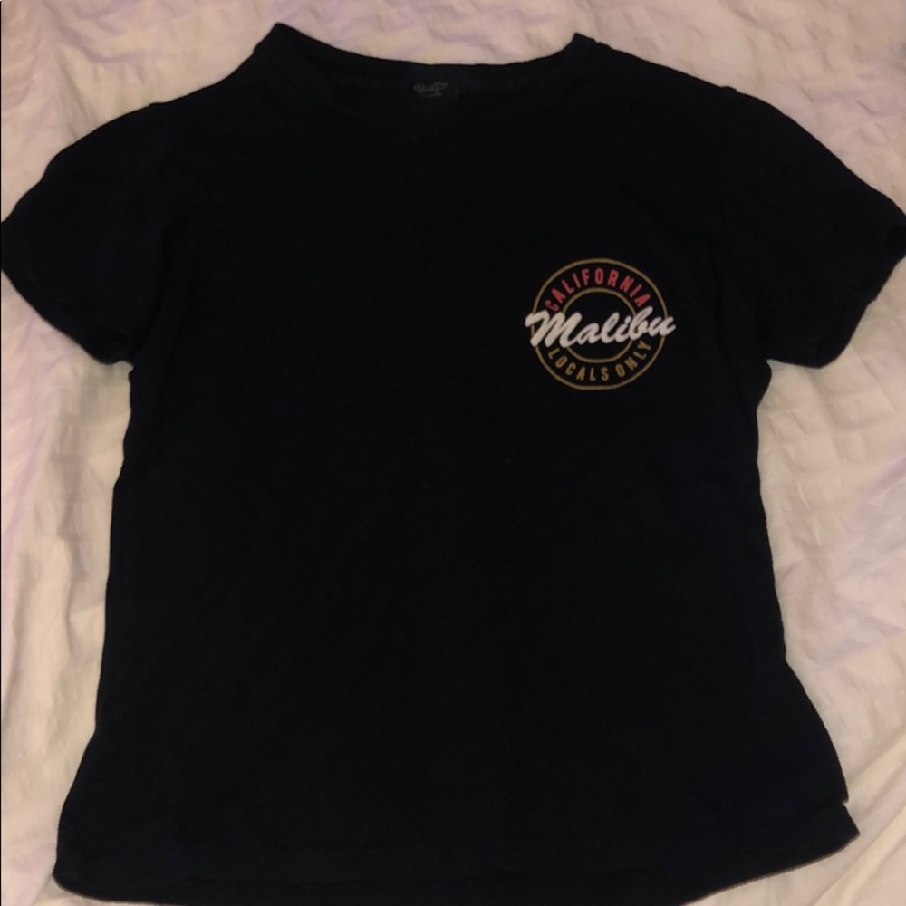 Brandy Melville black t shirt